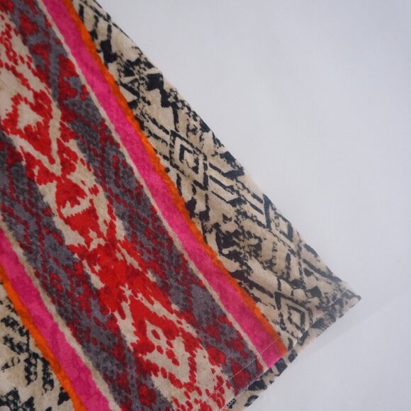 Vanessa Virginia By Anthropology Multicolor Fair Isle Maxi Boho Skirt XS - Picture 6 of 12